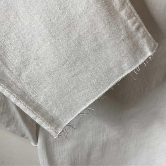 J. Crew 10" highest-rise toothpick jean in white size 35 - Picture 12 of 13